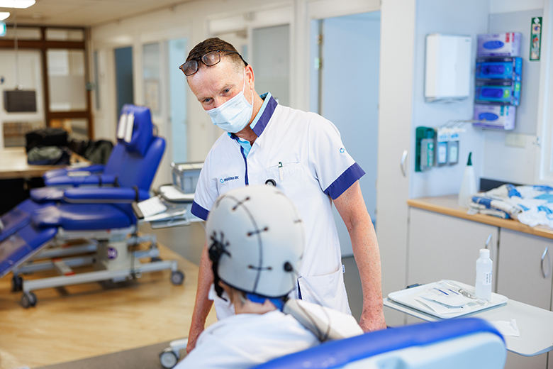 Henk de Haas, oncologie verpleegkundige