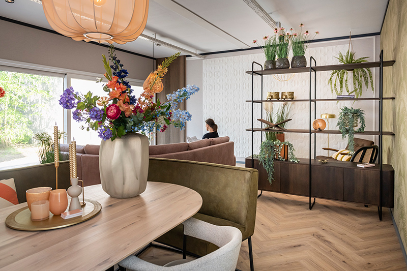 Een sfeerimpressie van de nieuwe AYA-lounge