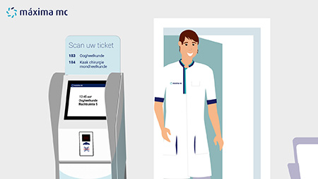 arts roept patiënt op